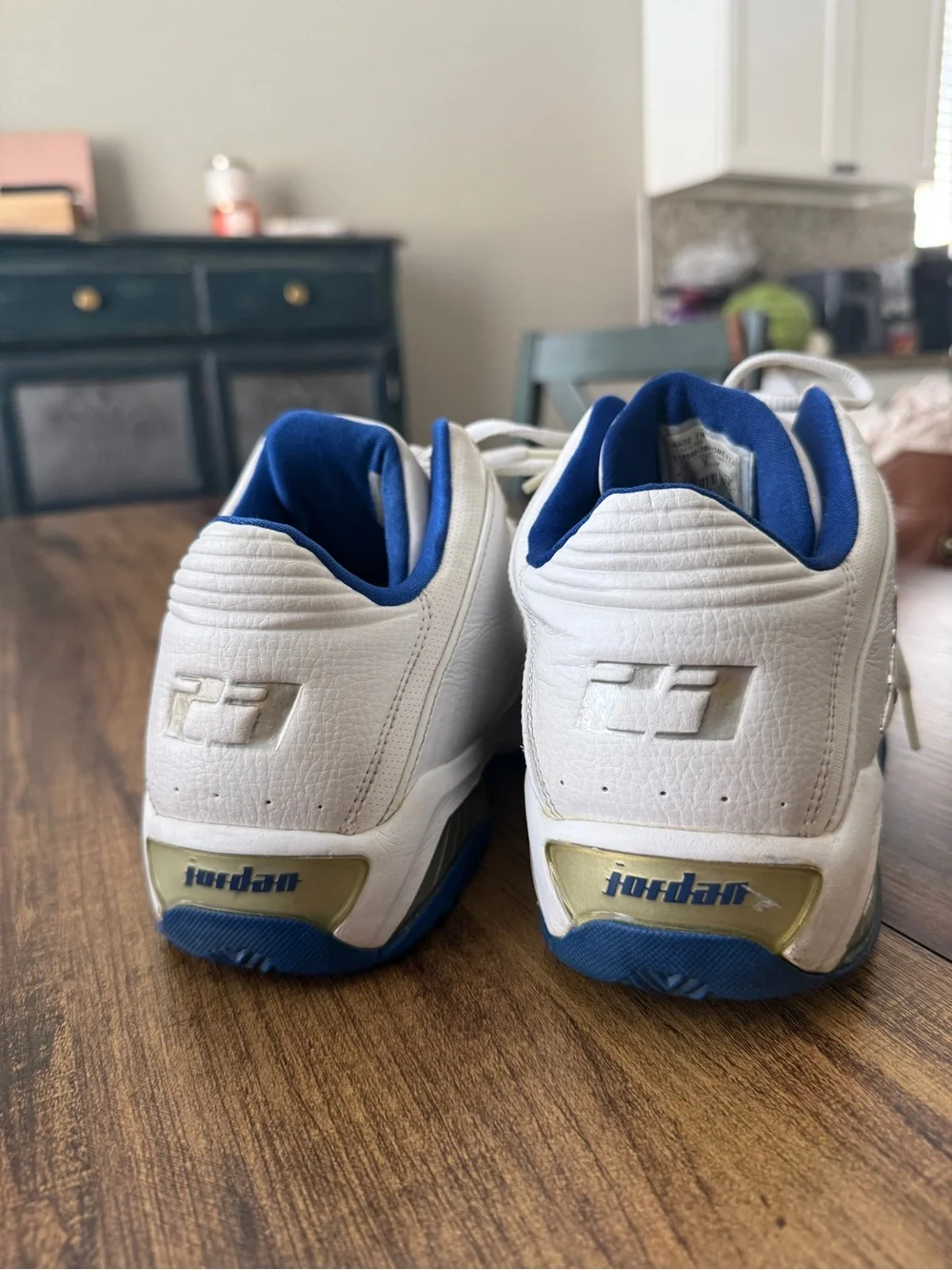 2005 Nike Air Jordan Team Reign White and Blue- retro